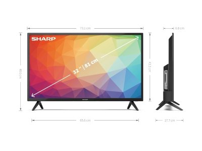 Sharp 32FG2EA (32" HD Ready, Android TV)