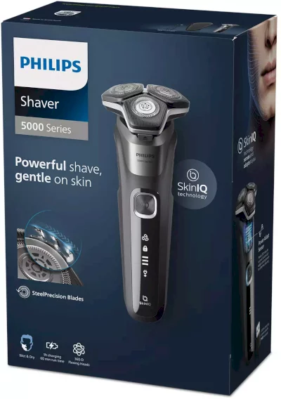 Električni brivnik za mokro in suho britje Philips S5887/30