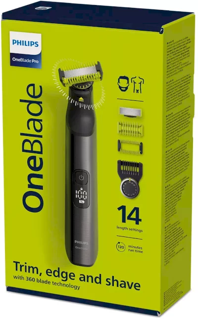 Obraz in telo OneBlade Pro 360 Philips QP6551/15