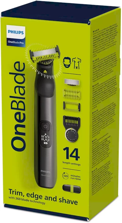 Obraz in telo OneBlade Pro 360 Philips QP6651/61