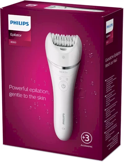 Epilator za mokro in suho uporabo Philips BRE700/00