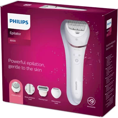 Epilator za mokro in suho uporabo Philips BRE740/10